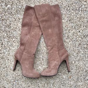 Jessica Simpson Tan Heeled Boots